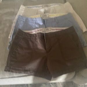 Old Navy Perfect fit 3 1/2 inch shorts. Lot of 3